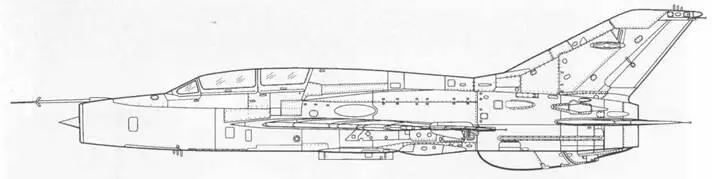 Ми Г21У Mongol А Двухчестный учебный вариант МиГ21 НА самолете стояло - фото 7