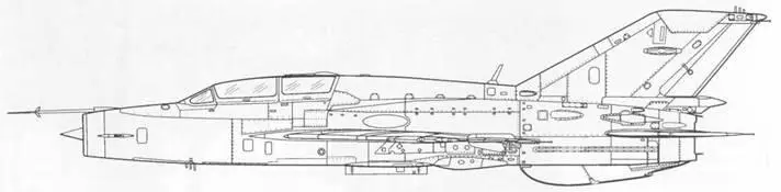 МиГ21УМ Mongol В МиГ21УМ был учебным вариантом предназначенным для - фото 8