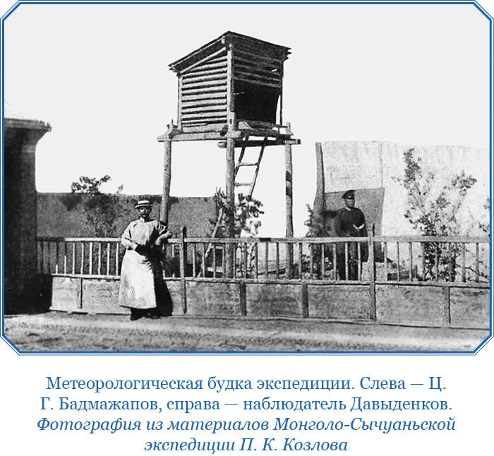 Работы экспедиции шли своим чередом постройка метеорологической будки - фото 60