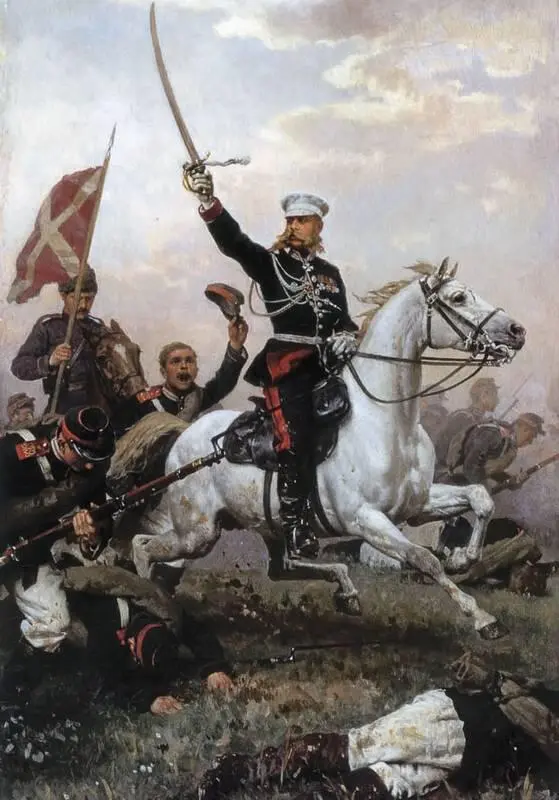 Генерал М Д Скобелев на коне ДмитриевОренбургский Н Д Добро есть - фото 50
