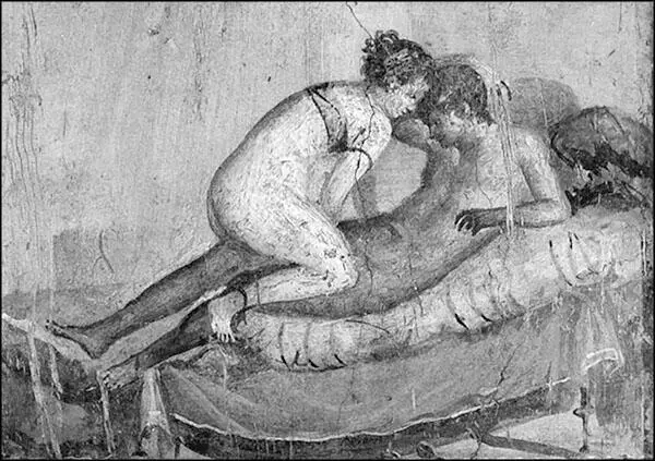 Соитие Древнеримская фреска Опять же о таких часто говорят свысока мол они - фото 1