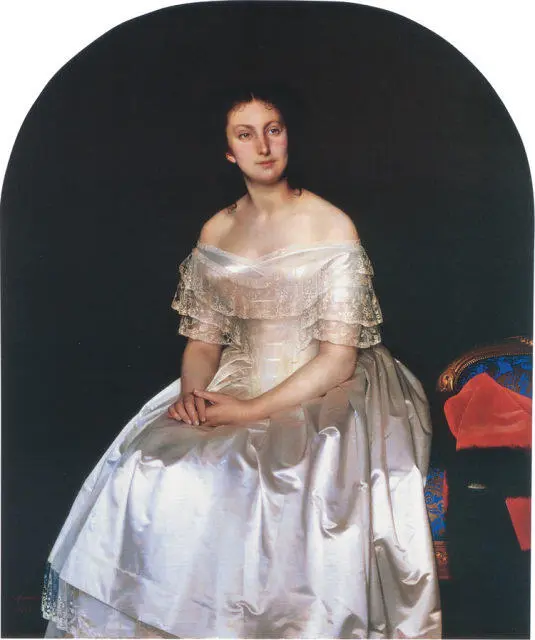СЕРГЕЙ ЗАРЯНКО Портрет княгини М В Воронцовой 1851 Государственная - фото 168