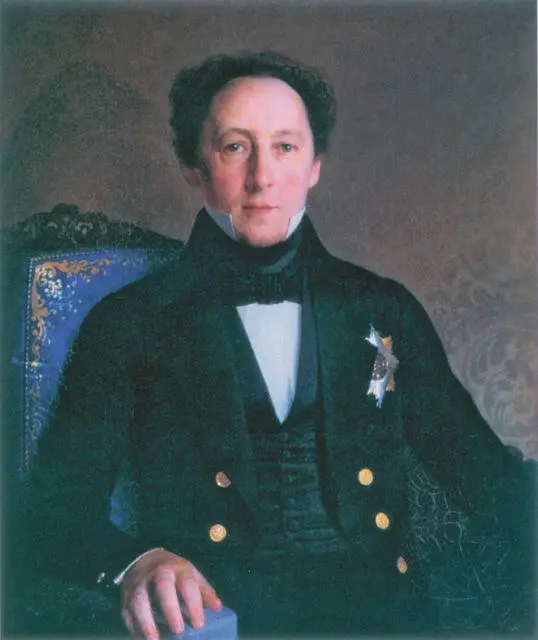 СЕРГЕЙ ЗАРЯНКО Портрет Ф И Прянишникова 1844 Государственное музейное - фото 169