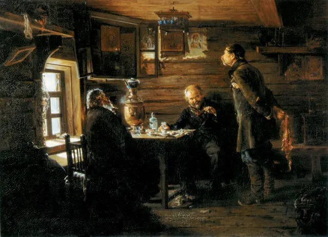 ВЛАДИМИР МАКОВСКИЙ Любители соловьев 18721873 Государственная Третьяковская - фото 262
