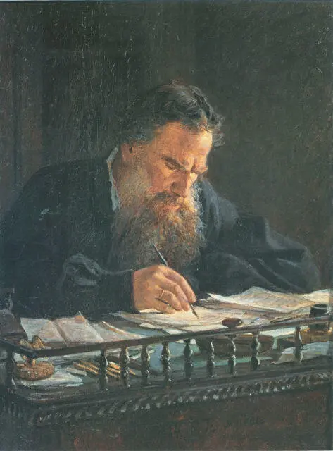НИКОЛАЙ ГЕ Портрет Л Н Толстого 1884 Государственная Третьяковская - фото 272
