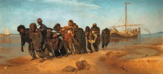 ИЛЬЯ РЕПИН Бурлаки на Волге 18701873 Государственный Русский музей - фото 275