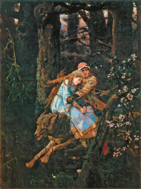 ВИКТОР ВАСНЕЦОВ Иванцаревич на Сером Волке 1889 Государственная - фото 306