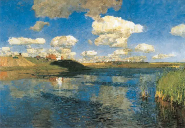 ИСААК ЛЕВИТАН Озеро 18981900 Государственный Русский музей СанктПетербург - фото 353
