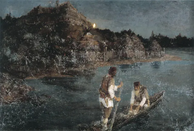 НИКОЛАЙ РЕРИХ Гонец Восста род на род 1897 Государственная Третьяковская - фото 382