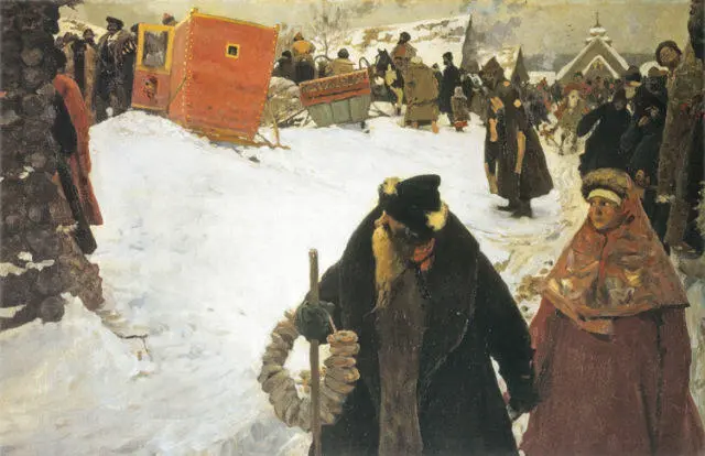 СЕРГЕЙ ИВАНОВ Приезд иностранцев XVII век 1902 Государственная - фото 390