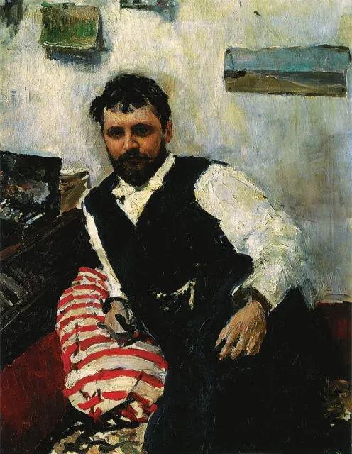 ВАЛЕНТИН СЕРОВ Портрет К А Коровина 1891 Государственная Третьяковская - фото 412