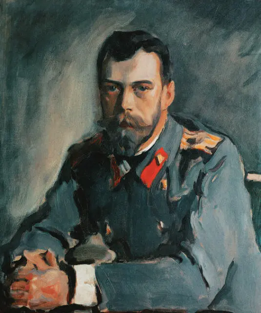 ВАЛЕНТИН СЕРОВ Портрет императора Николая II 1900 Государственная - фото 419