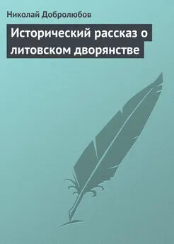 Николай Добролюбов - Исторический рассказ о литовском дворянстве