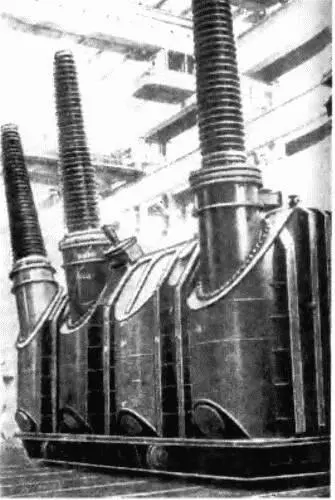 Рис 619 Трансформатор типа ТЦ20000В500 В 1955 г на МЭЗ и ЗТЗ были - фото 90