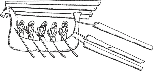 Рис 9 Финикийское торговое судно Около 700 г до н э Следующее изображение - фото 9