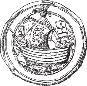 Рис 74 Английская печать 1417 г Рис 75 Печать Луи де Бурбона 1466 г - фото 74