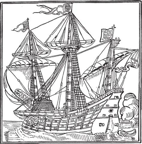 Рис 90 Испанское судно 1592 г Рис 91 Голландское судно 1594 г Стало - фото 90