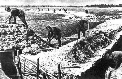 Возведение оборонительных рубежей 1943 г В этот же период Трудности в - фото 40