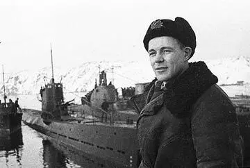 Командир подводной лодки Щ422 Фёдор Алексеевич Видяев 8 апреля 1943 г - фото 66