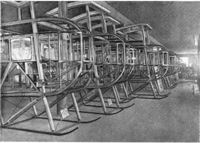 Поточная линия сборки самолета Илья Муромец на РБВЗ S29A построен 1924 - фото 27