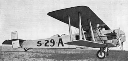 S29A построен 1924 г S35A готов к перелету 1926 г Пассажирская - фото 28