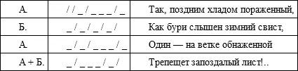 Б звучит неотвратимо четко помужски что подчеркнуто и мужской рифмой А - фото 1