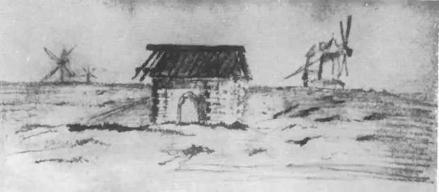 Божий домик место казни разинцев близ г Арзамаса Рисунок В Г Короленко - фото 40