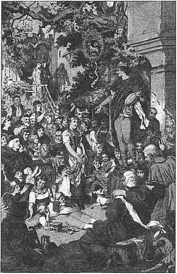 Гамельнский крысолов Иллюстрация А Цика 1886 Бродячий лютнист беседует с - фото 53