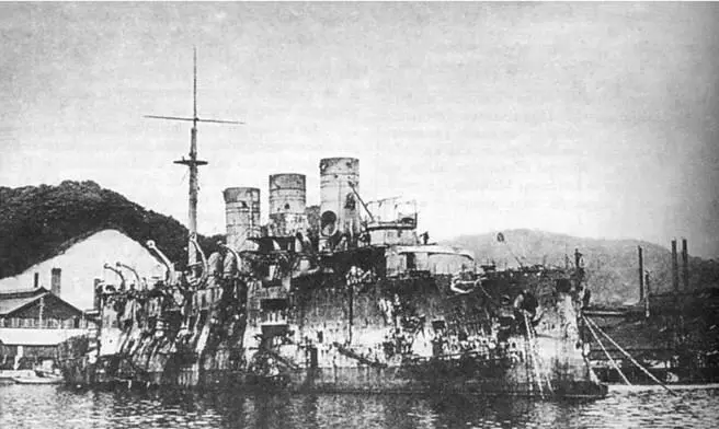 Броненосец Суво б Победа в ПортАртуре 1906 г 17 октября японцы - фото 63