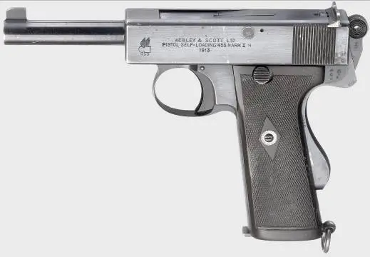 Пистолет Mark I конструкции Картера и Уайтинга созданный в 1912 году был - фото 69