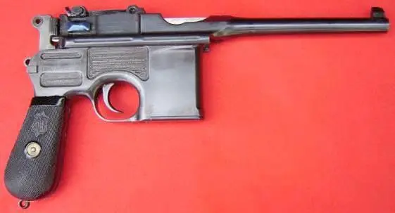Коммерческий Mauser C96 для гражданского рынка под патрон 9mm Mauser Export - фото 137