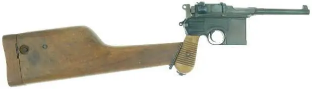 Mauser Model 1930 с присоединенной кобуройприкладом Производство пистолетов - фото 143