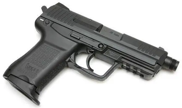 HK 45CT Автоматика работает по схеме использования отдачи при коротком ходе - фото 172