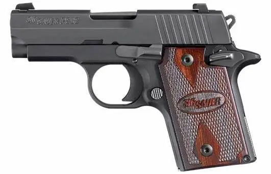 Новый сверх компактный самозарядный пистолет для скрытого ношения Sig Sauer - фото 196