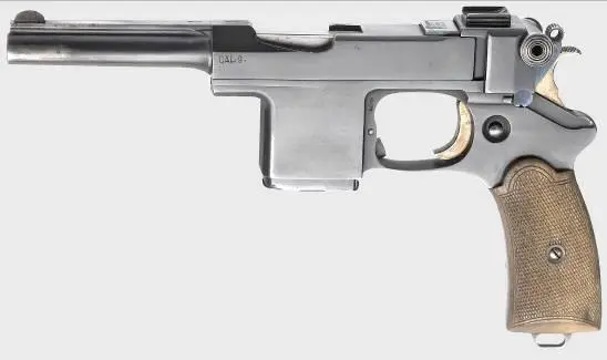 German Mars калибра 9mm Bergmann Одним из первых серийно выпускавшихся надежно - фото 200