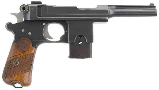 BergmannBayard M1910 калибра 9x23 Mars был принят на вооружение испанской рами - фото 202