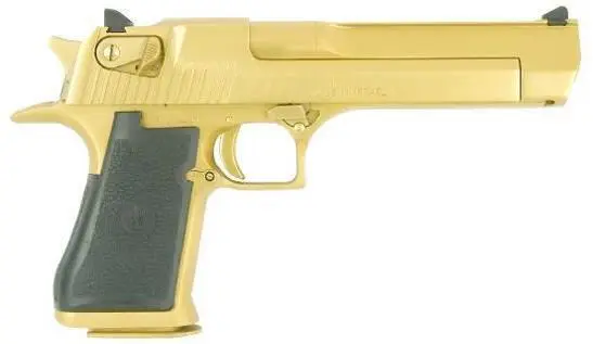 Позолоченный Desert Eagle Mark VII калибра 44 Magnum Калибр пули в метрической - фото 212