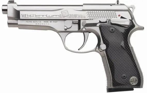 Beretta 92 Billennium коллекционный пистолет выпущенный в 2001 году - фото 245