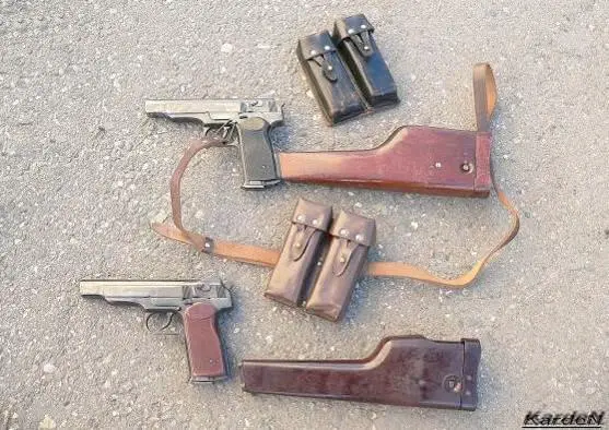 В 1951 году на вооружение Советской армии был принят автоматический пистолет с - фото 303