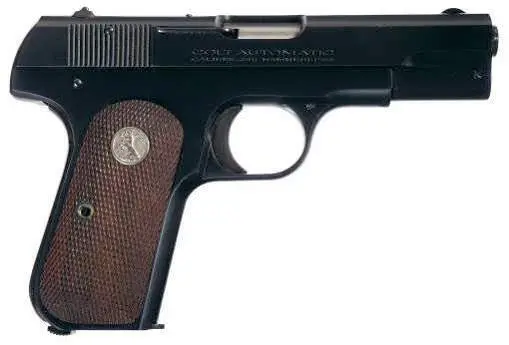 Colt Model 1908 Pocket Hammerless выпуска 1939 года калибра 380 ACP Некоторое - фото 351