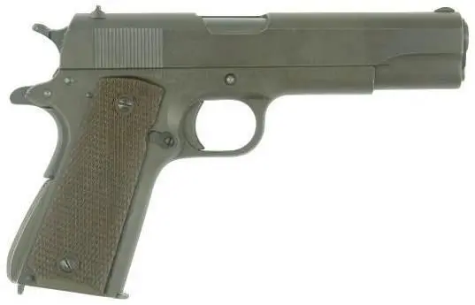 Colt M1911A1 выпуска 1943 года В 1926 году с целью повышения - фото 359