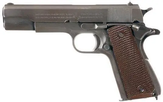 Colt M1911A1 выпуска 1944 года В 1950х гг в США популяризации пистолета Colt - фото 360