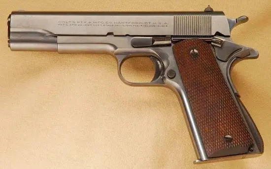 Colt National Match изготовленный 6 мая 1933 года Colt Mark IV Series 70 Gold - фото 364