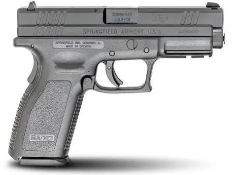 Новейший пистолет XD от Springfield Armory имеет полимерную раму и оснащен - фото 380