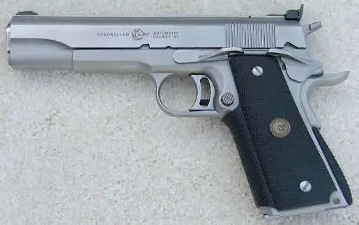 Пистолет AMT Hardballer еще один клон M1911 хотя некоторые детали не - фото 406