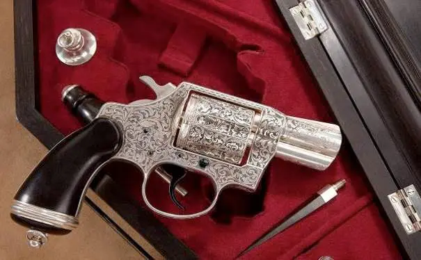 Vampire Exterminator Gun весьма впечатляющий револьвер Colt Detective - фото 573