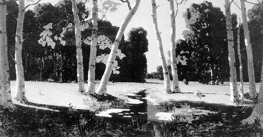 Березовая роща 1879 г Художник А Куинджи В Петербурге блистал красотой и - фото 58