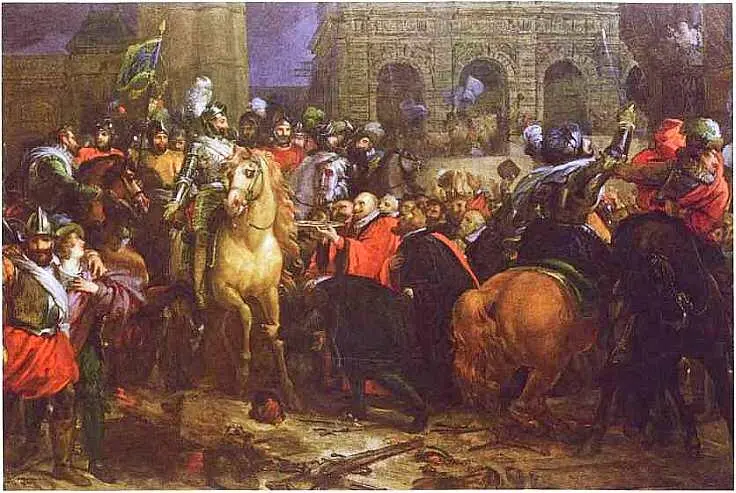 Прибытие Генриха IV в Париж 22 марта 1594 года Франсуа Паскаль Симон Жерар - фото 18