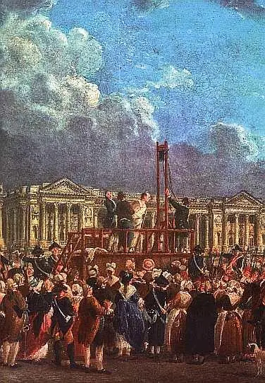 Казнь короля Людовика XVI по обвинению в государственной измене Пьер Антуан де - фото 48