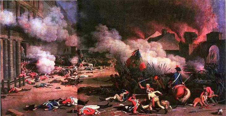 Взятие Тюильри 10 июля 1792 г Жан ДюплессиБерто Версаль Франция Король с - фото 58
